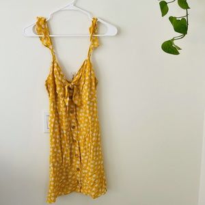 Show Me Your Mimi x Salty Blonde Yellow Dress